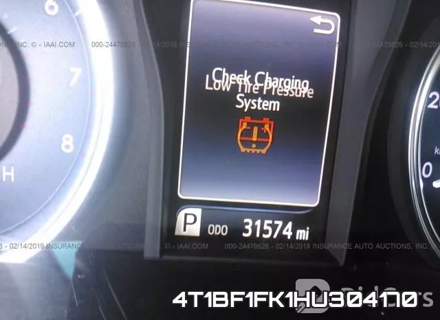 4T1BF1FK1HU304170 фото 8