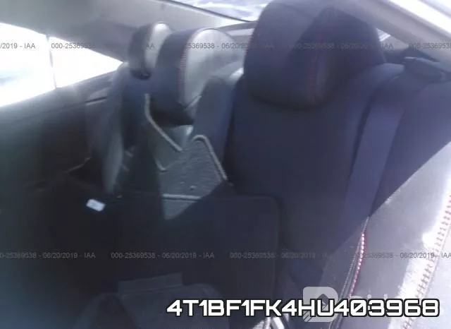 4T1BF1FK4HU403968 фото 9