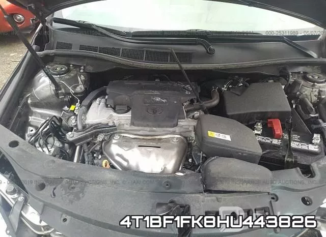 4T1BF1FK8HU443826 фото 2