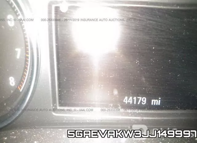 5GAEVAKW3JJ149997 фото 8