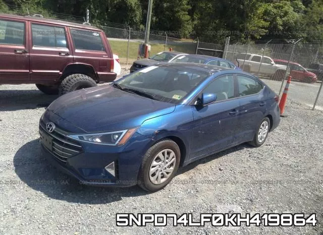 5NPD74LF0KH419864 фото 3