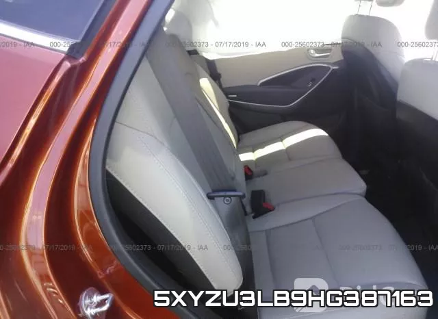 5XYZU3LB9HG387163 фото 9