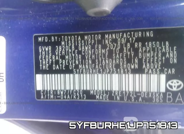 5YFBURHE1JP751813 фото 10