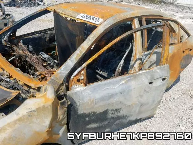 5YFBURHE7KP892760 фото 2
