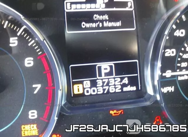 JF2SJAJC7JH586785 фото 8
