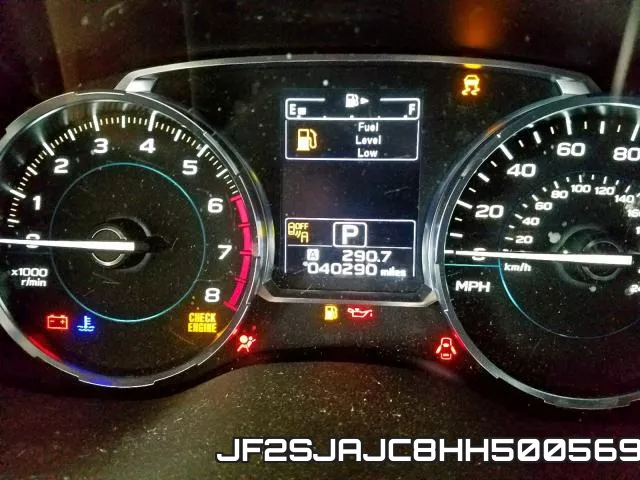 JF2SJAJC8HH500569 фото 9