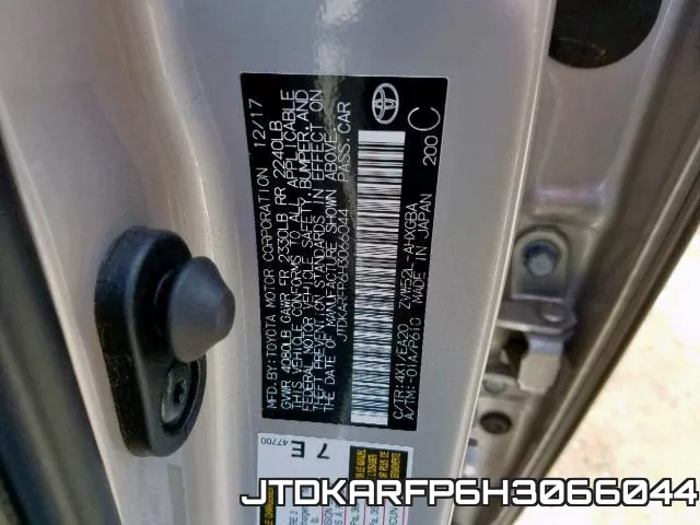 JTDKARFP6H3066044 фото 2