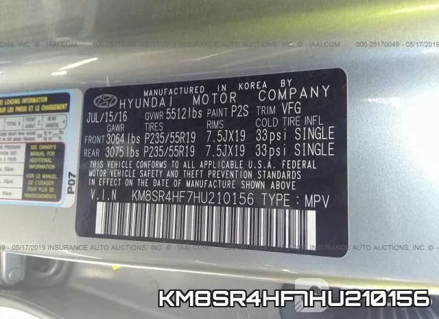 KM8SR4HF7HU210156 фото 10