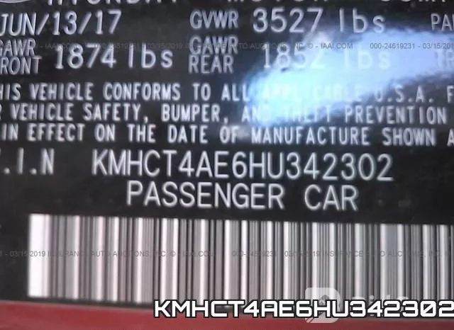 KMHCT4AE6HU342302 фото 10
