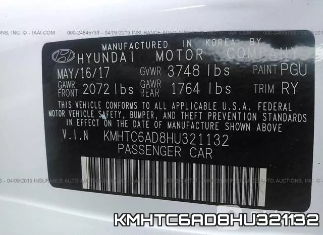 KMHTC6AD8HU321132 фото 10