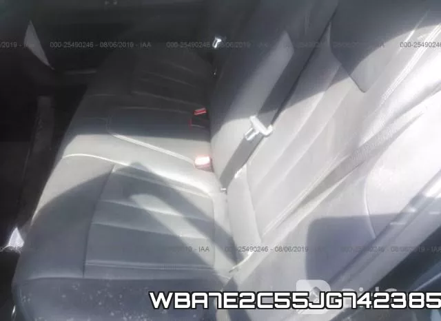 WBA7E2C55JG742385 фото 9