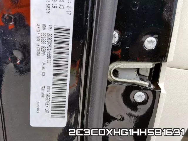 2C3CDXHG1HH581631 фото 2