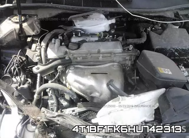 4T1BF1FK6HU742313 фото 2