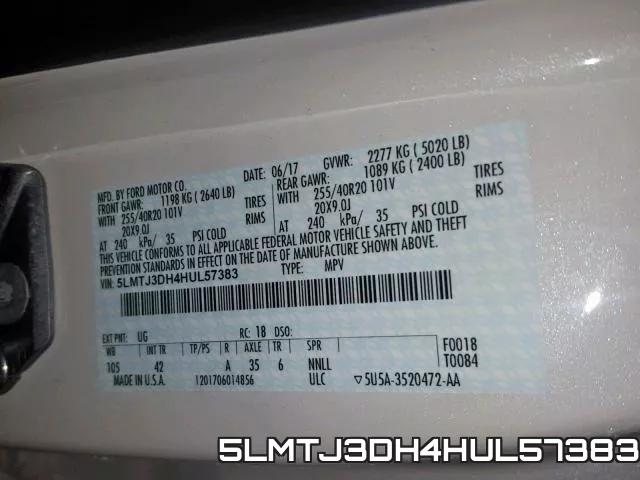 5LMTJ3DH4HUL57383 фото 2