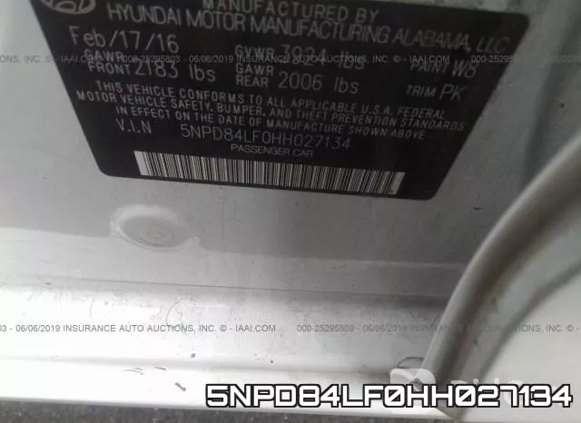 5NPD84LF0HH027134 фото 10