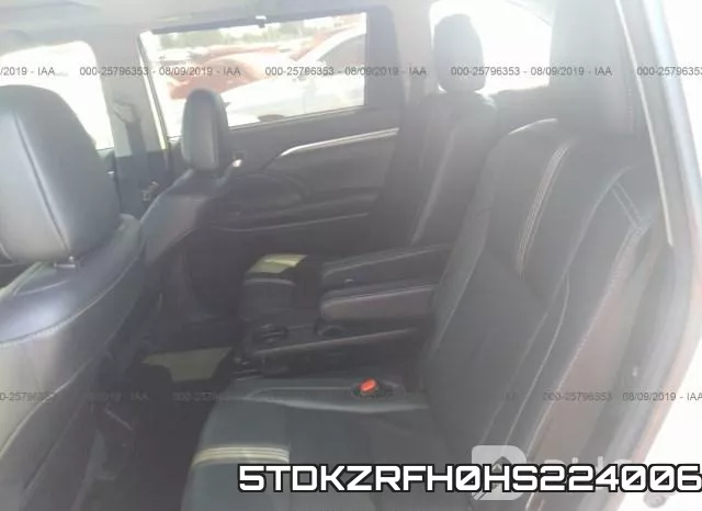 5TDKZRFH0HS224006 фото 9