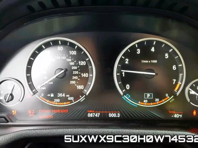 5UXWX9C30H0W74532 фото 9