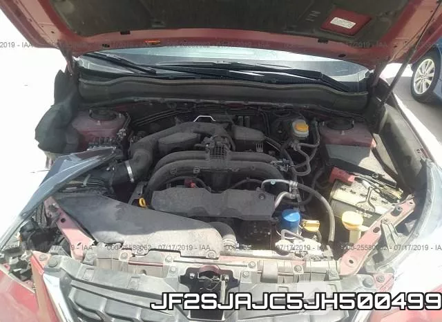 JF2SJAJC5JH500499 фото 2