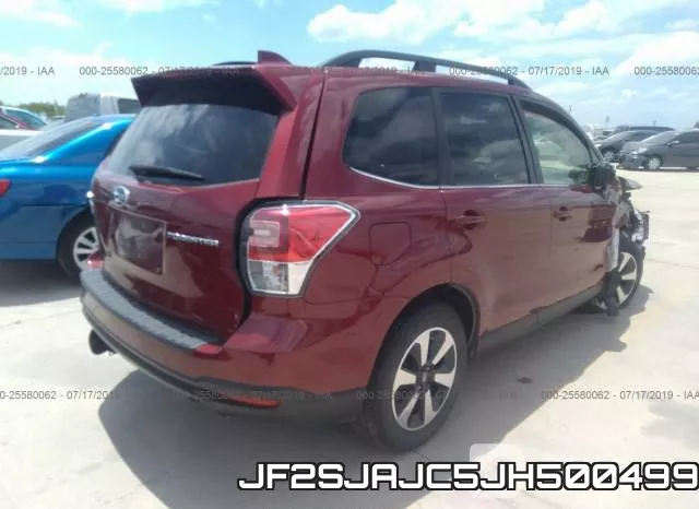 JF2SJAJC5JH500499 фото 5