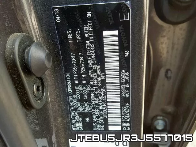 JTEBU5JR3J5577015 фото 2
