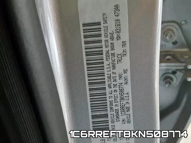 1C6RREFT8KN508774 фото 2