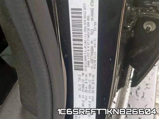 1C6SRFFT7KN826604 фото 2