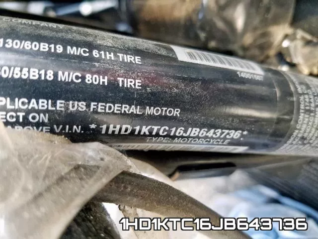 1HD1KTC16JB643736 фото 2