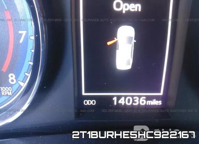 2T1BURHE5HC922167 фото 8