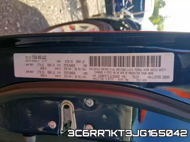 3C6RR7KT3JG165042 фото 2