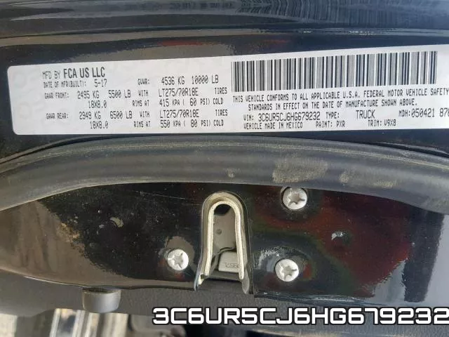 3C6UR5CJ6HG679232 фото 2