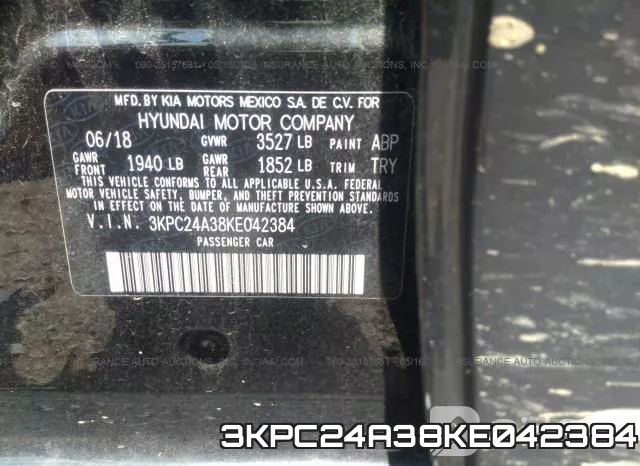 3KPC24A38KE042384 фото 10