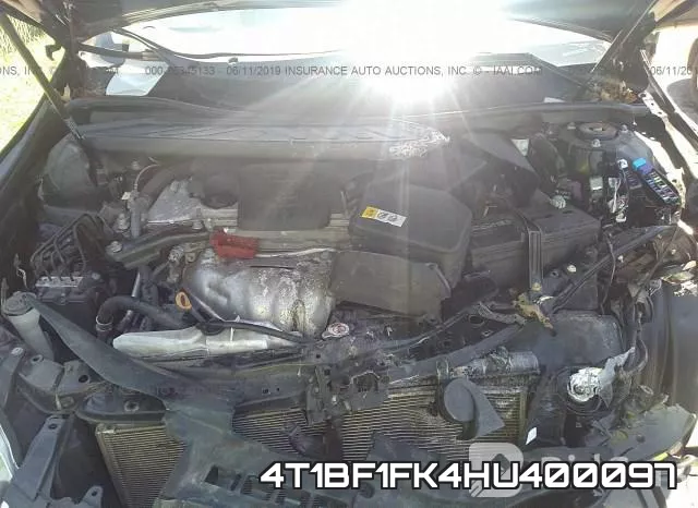 4T1BF1FK4HU400097 фото 2