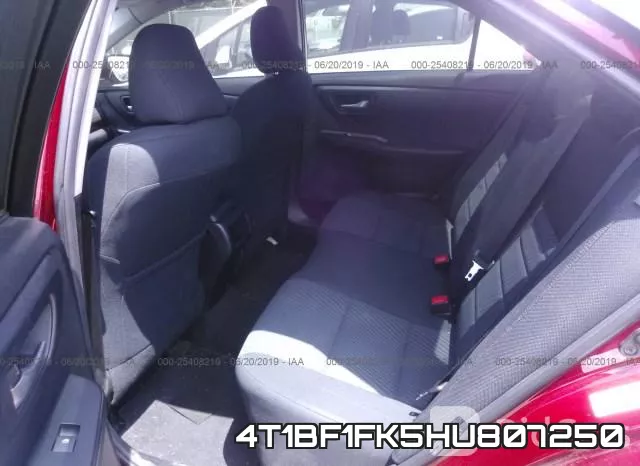 4T1BF1FK5HU807250 фото 9