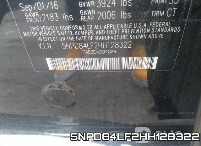 5NPD84LF2HH128322 фото 10