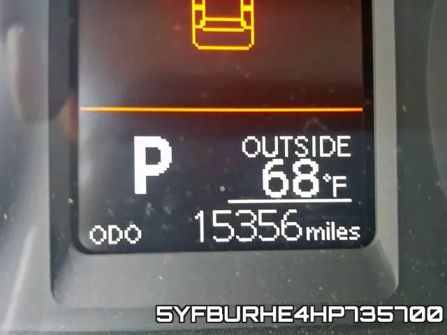 5YFBURHE4HP735700 фото 9