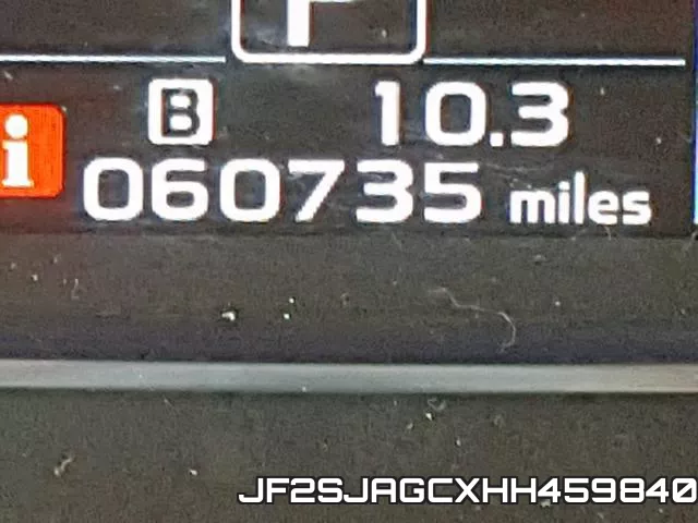 JF2SJAGCXHH459840 фото 9