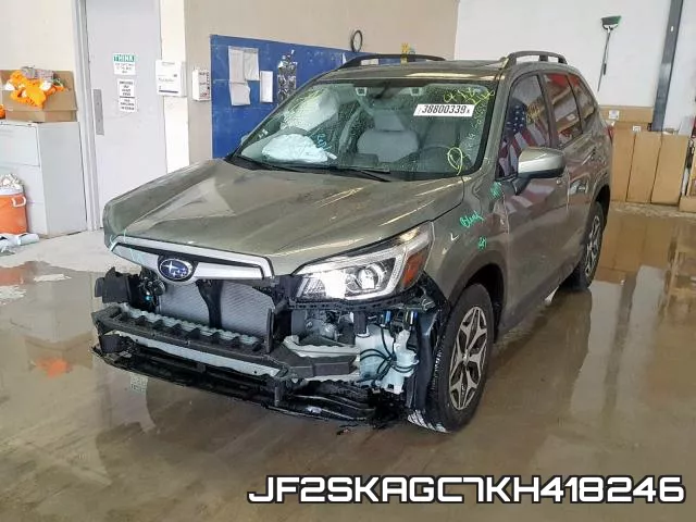 JF2SKAGC7KH418246 фото 3
