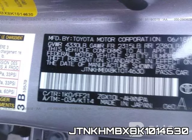JTNKHMBX8K1014630 фото 10