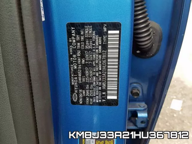 KM8J33A21HU367812 фото 2