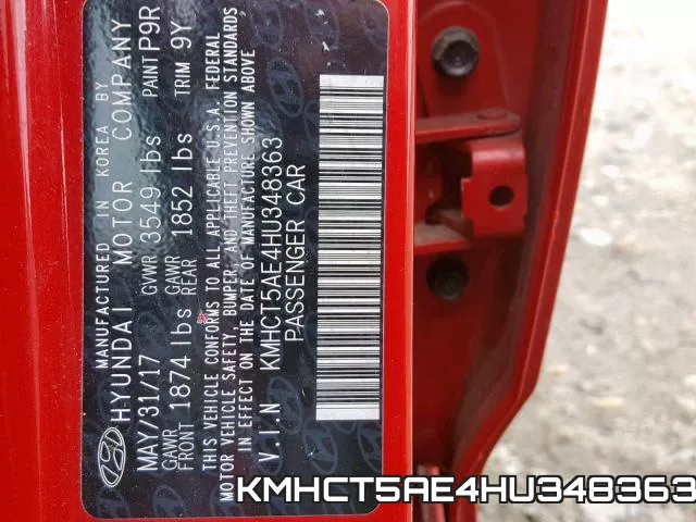 KMHCT5AE4HU348363 фото 2