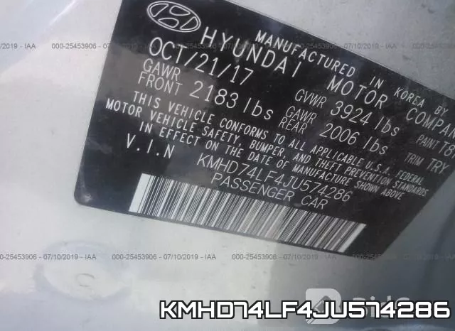 KMHD74LF4JU574286 фото 10