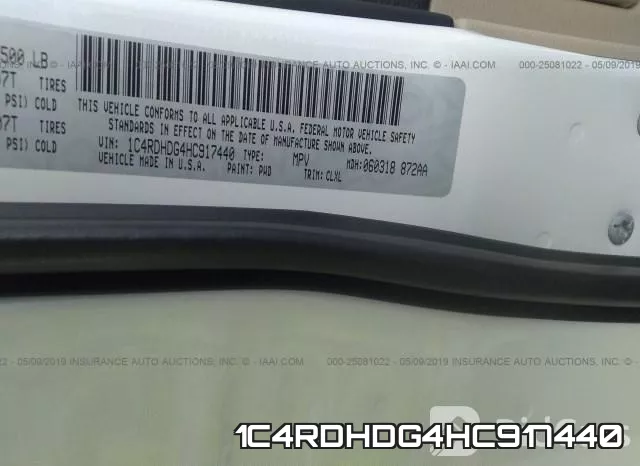 1C4RDHDG4HC917440 фото 10