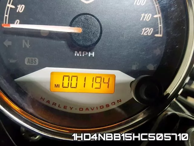 1HD4NBB15HC505710 фото 2