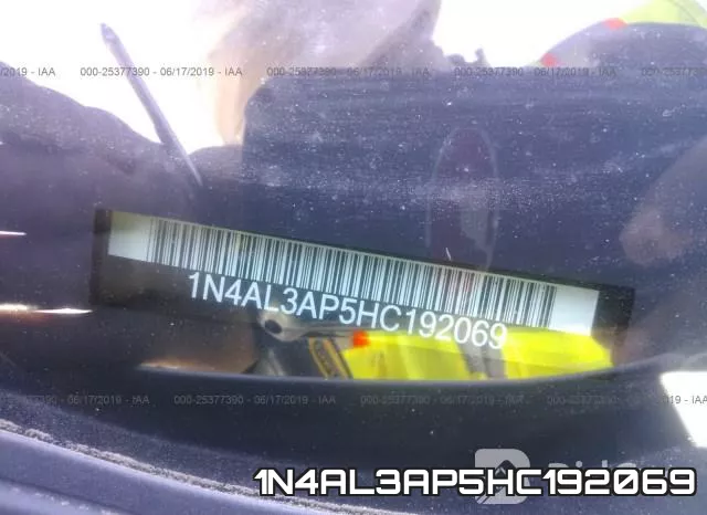 1N4AL3AP5HC192069 фото 10