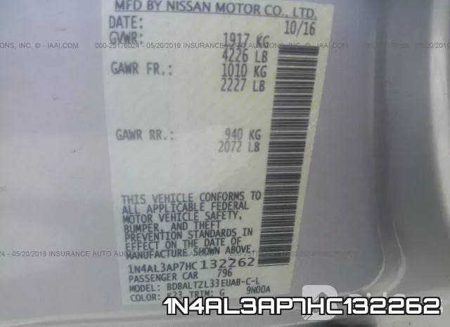 1N4AL3AP7HC132262 фото 10