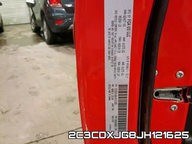 2C3CDXJG8JH121625 фото 2