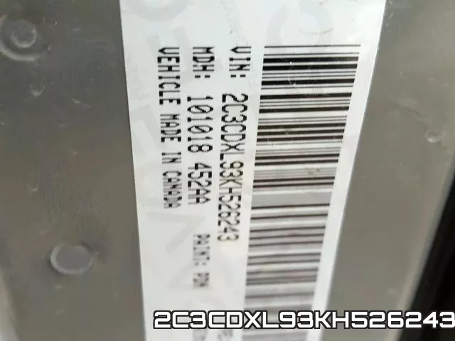 2C3CDXL93KH526243 фото 2