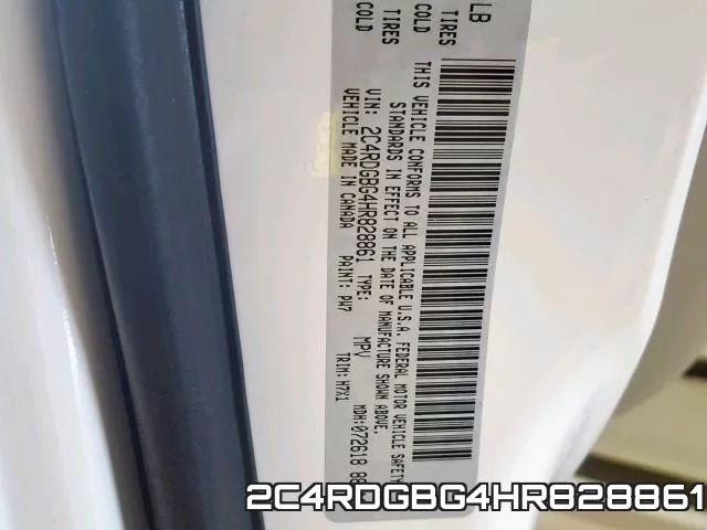 2C4RDGBG4HR828861 фото 2