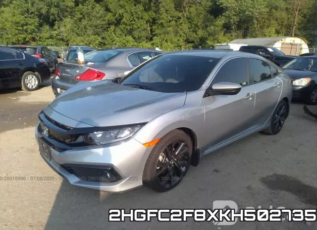 2HGFC2F8XKH502735 фото 3