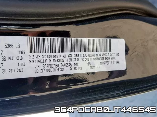 3C4PDCAB0JT446545 фото 2